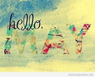 Hello May Wallpaper Top Card Months Seasons