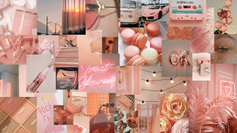 Peach Aesthetic Wallpaper