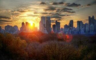 New York City Sunrise Wallpaper 4k Wide Screen 1080p 2k