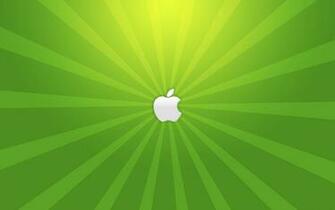 A Green Apple Desktop Pc And Mac Wallpaper