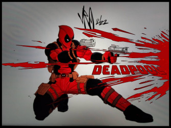 Deadpool Pew Drawing By Madpenciler