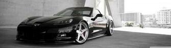 Black Chevrolet Corvette Z06 4k HD Desktop Wallpaper For