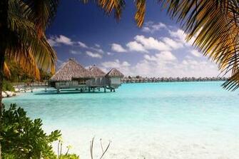 Bora Clear Blue Lagoon HD Wallpaper