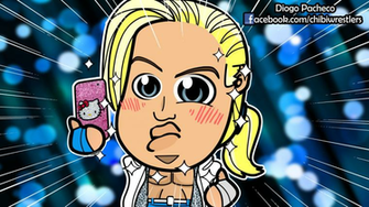 Tyler Breeze Wwe Nxt Chibi Wallpaper By Kapaeme