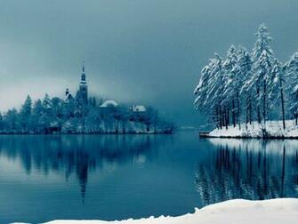 Ice Cold Lake HD Wallpaper