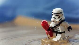 Clone Star Wars Lego Water Wallpaper And Desktop