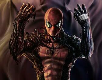 Wallpaper Spider Man Venom Carnage Symbiote Fantasy