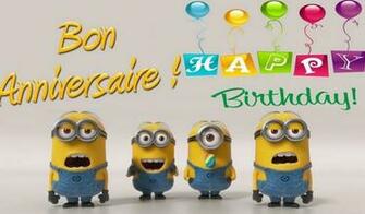 Happy BirtHDay Image Minions