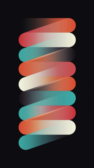Abstract Colours Art iPhone Wallpaper HD