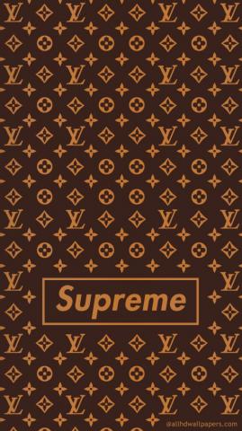 Lv Pattern Mobile Wallpaper Supreme iPhone