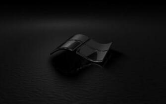 Glossy Black Wallpaper