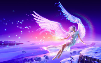 Heavenly Angels Desktop Wallpaper