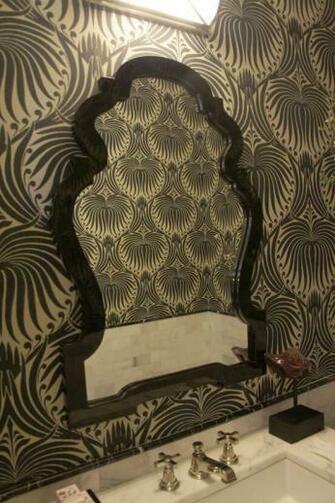Farrow And Ball Mirrored Lotus Wallpaper Interior Design Home Dec