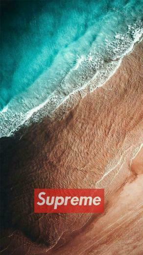 Katie Luedtke On Samsung In Supreme Wallpaper