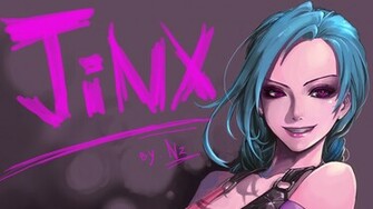 Jinx Fan Art Girl League Of Legends Game 1080p HD Wallpaper