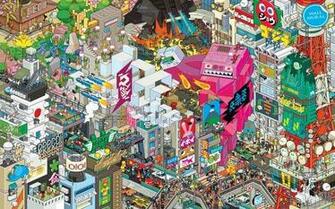 Milton King Eboy Tokyo Wrm061e L Select Wallpaper