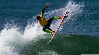 Man Surfing Wallpaper