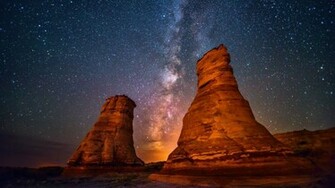 Starry Night Wallpaper HD Desktop