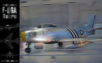 North American F 86a Sabre Smithsonian Air And