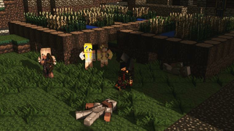 Pixels Wide And Tall Wallpaper Minecraft Image