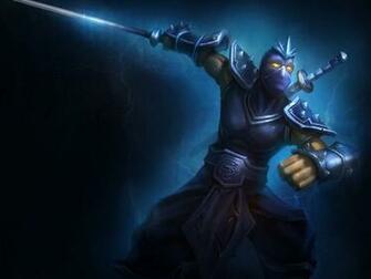 Blood Moon Shen League Of Legends HD Wide Background Wallpaper Picture