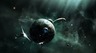 Home Space HD Wallpaper