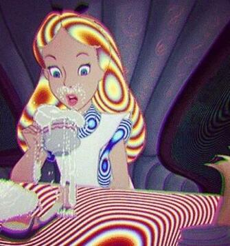 Alice In Wonderland Trippy