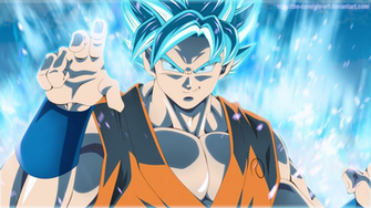 Goku Super Saiyan Blue Wallpaper HD