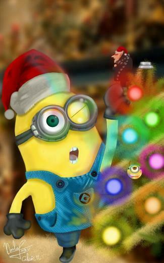 Free download Christmas Minions Wallpaper Minion Wallpaper Christmas