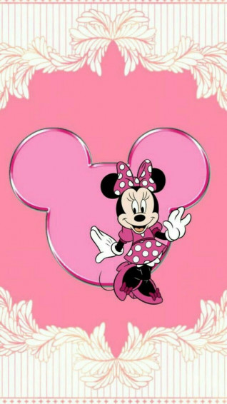 Minnie Mouse Cute Pink Polka Dots HD Wallpaper By Zerohero27
