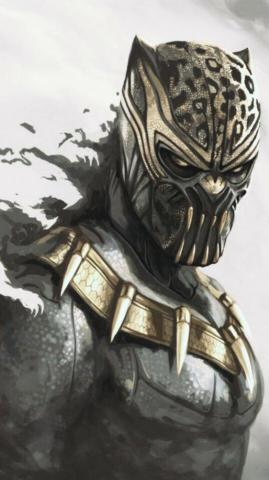 Logan Read On Wooo Black Panther Marvel