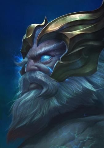 Zeus Arcana Dota Art Colossal