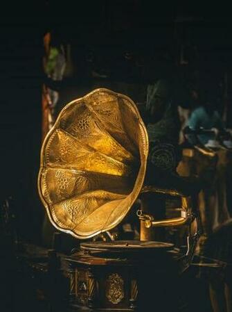 Gramophone Wallpaper Top Background