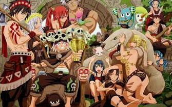 Juvia Lockser Carla Pantherlily Anime HD Wallpaper