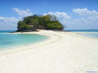 White Sand Beach Wallpaper