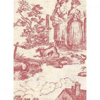 Wallpaper Toile Hartland