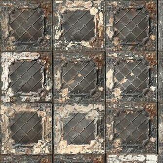 Nlxl Merci Brooklyn Tins Wallpaper Tin Panik Design