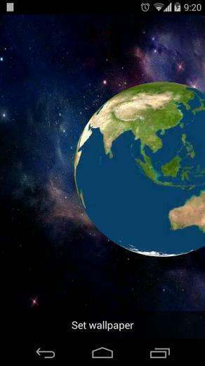 Rotating Earth 3d Wallpaper Android Apps On Google Play