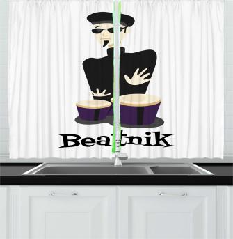 East Urban Home Piece Drums Cool Drummer Design With Beatnik