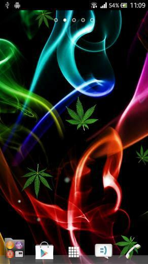 Weed Live Wallpaper Screenshot