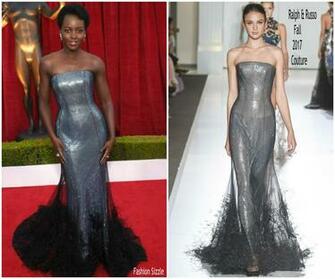 Lupita Nyong O In Ralph Russo Couture Sag Awards
