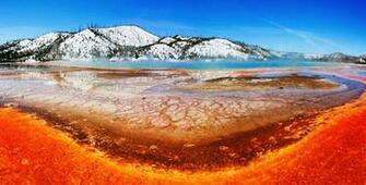 Park Yellowstone National The First World HD Wallpaper Car Pictures