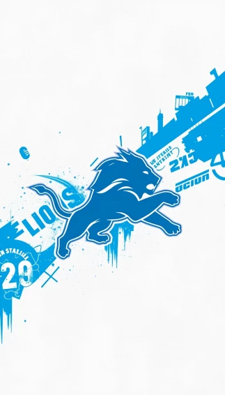 Detroit Lions Phone Wallpaper