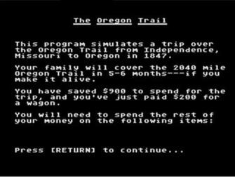 Video Game The Oregon Trail Wallpaper Gaming