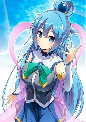 Aqua Konosuba Mobile Wallpaper Zerochan Anime Image Board
