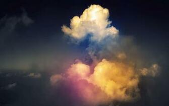 Rainbow Clouds Wallpaper