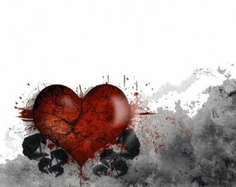 Excite Wall Broken Heart Wallpaper