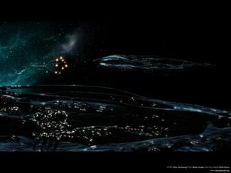 Alien Dark Hive Ships Space Other HD Desktop Wallpaper