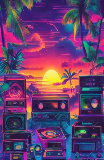 80s Aesthetic Wallpaper