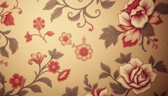Reproduction Victorian Wallpaper